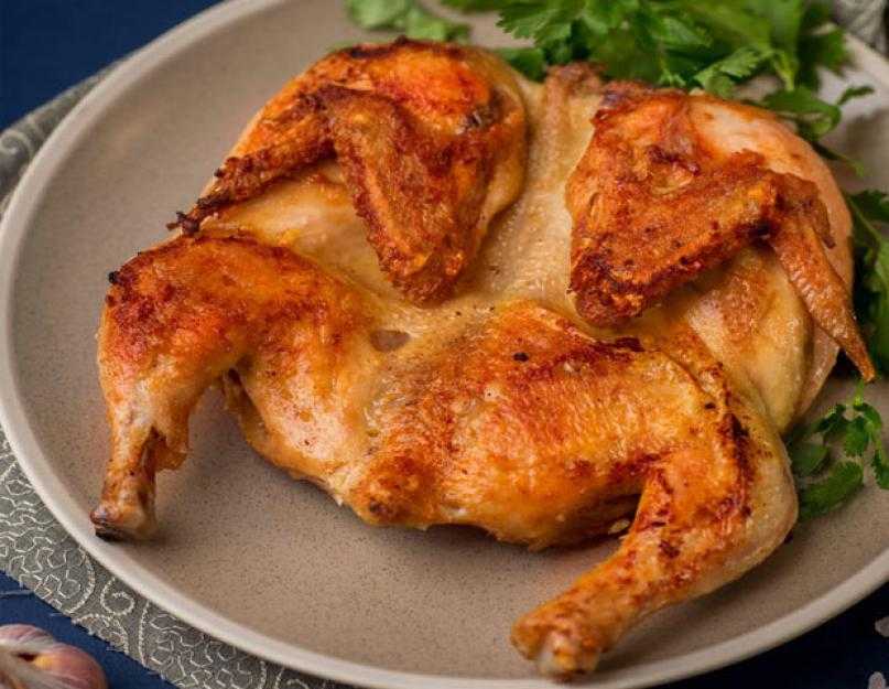 Курица целиком в духовке с майонезом — пошаговый рецепт с фото