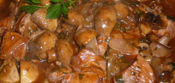 Запеченная свинина с грибами в духовке — 63 домашних вкусных рецепта