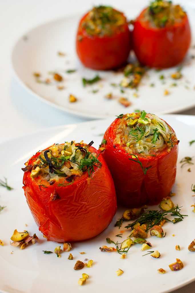 Фаршированные помидоры — рецепты на праздничный стол