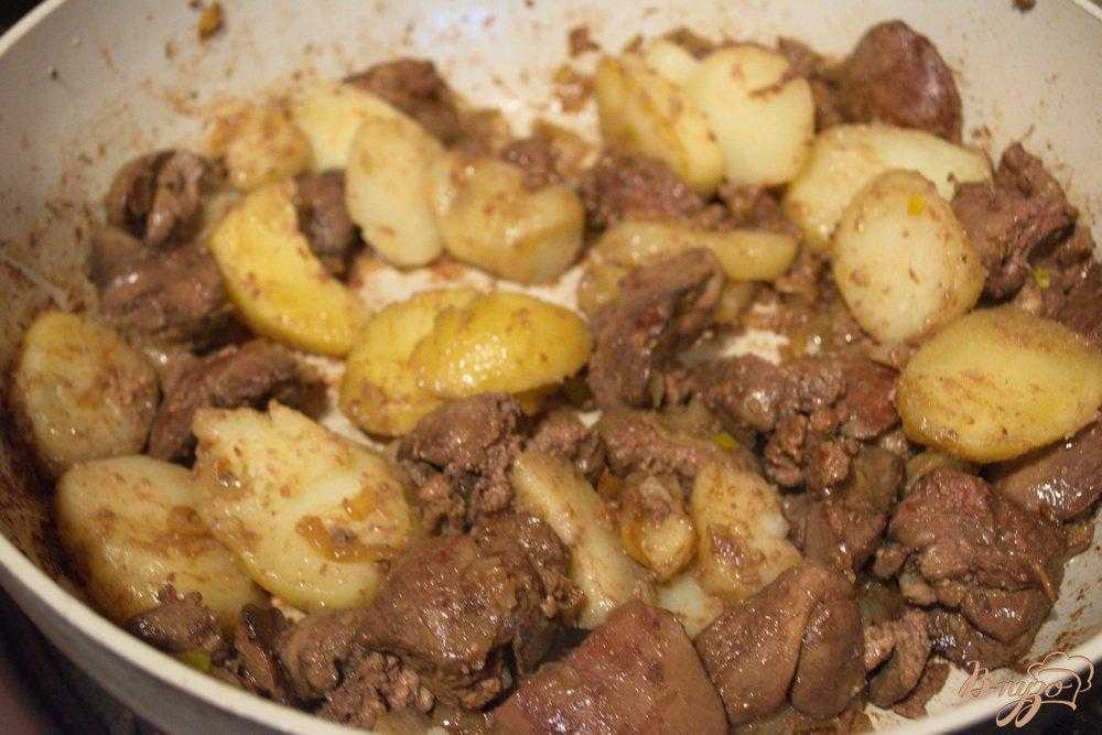 Картошка с печенкой в духовке: рецепты приготовления