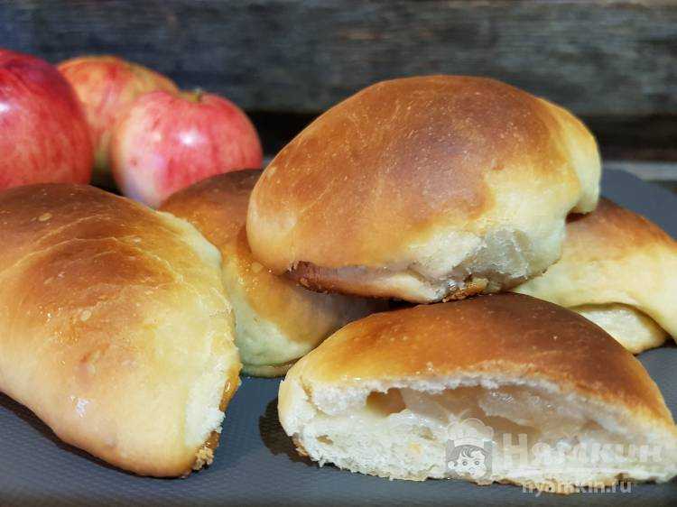 Яблочные пирожки с яблоками в духовке - 28 рецептов - 1000.menu