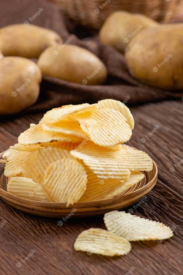 Лучший рецепт приготовления картофельных чипсов без масла
