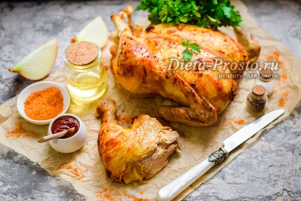Курица на банке в духовке, пошаговый рецепт с фото | волшебная eда.ру