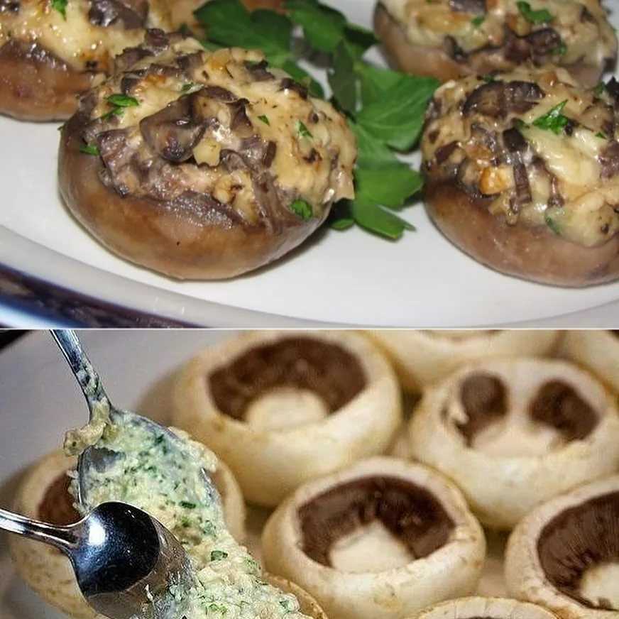 Помидоры, фаршированные грибами в духовке — 5 рецептов на любой вкус