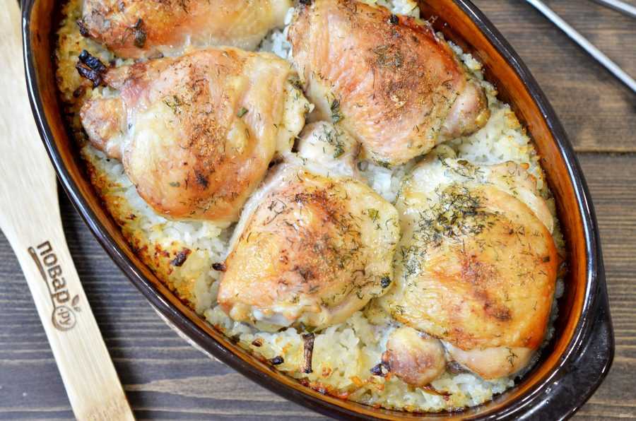 Куриные бедра в духовке с хрустящей корочкой — вкусные рецепты