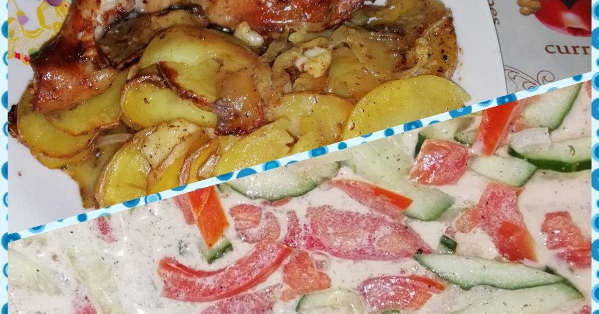 Окорочка с картошкой в духовке - лучшие рецепты для сытного семейного обеда