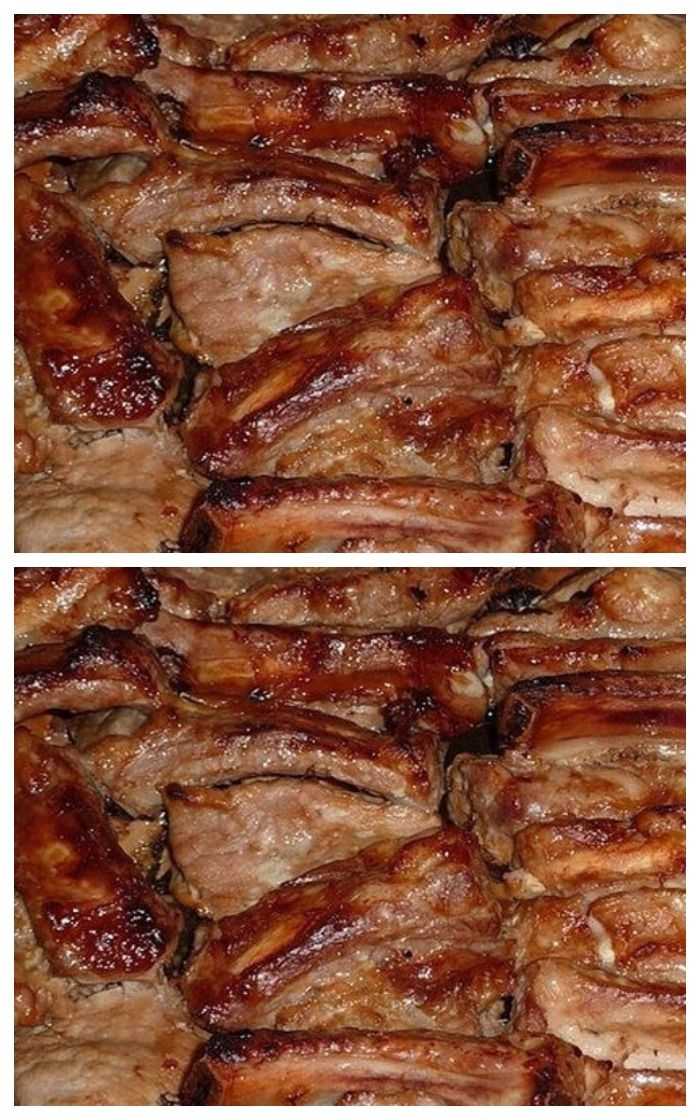 Свиные ребрышки в духовке - вкусные рецепты приготовления с фото