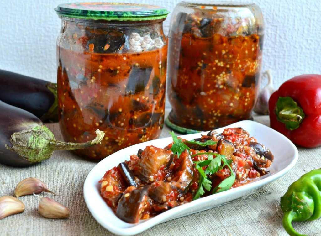 Квашенные баклажаны, фаршированные морковью, зеленью и чесноком - самые вкусные рецепты