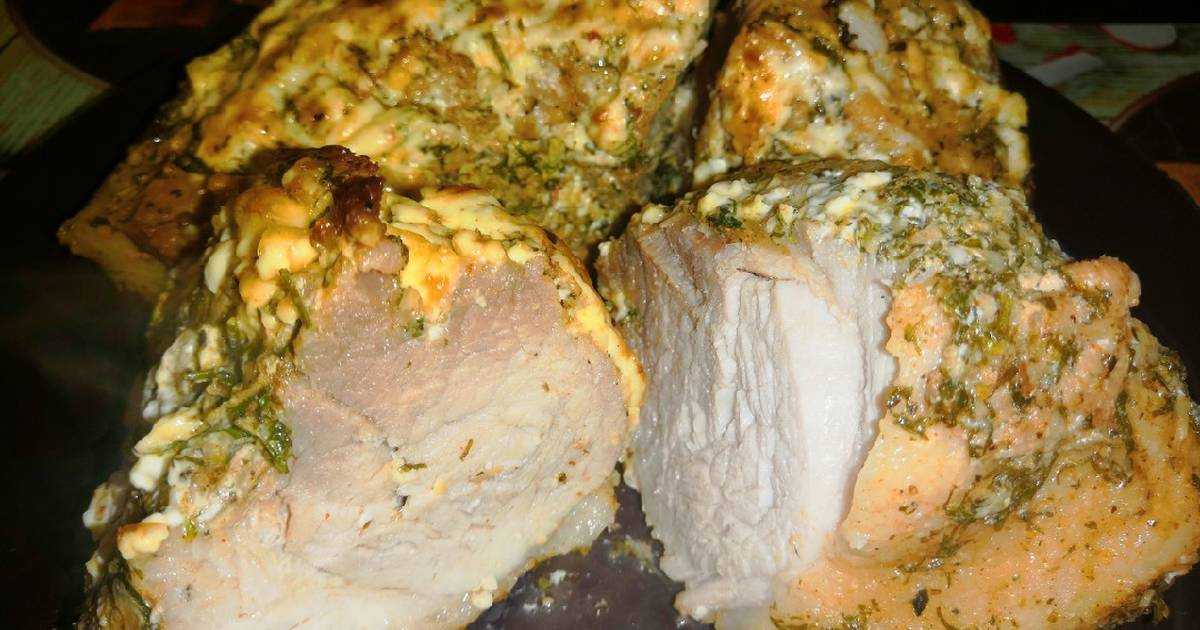 Свинина с горчицей в фольге запеченная в духовке рецепт с фото пошагово - 1000.menu