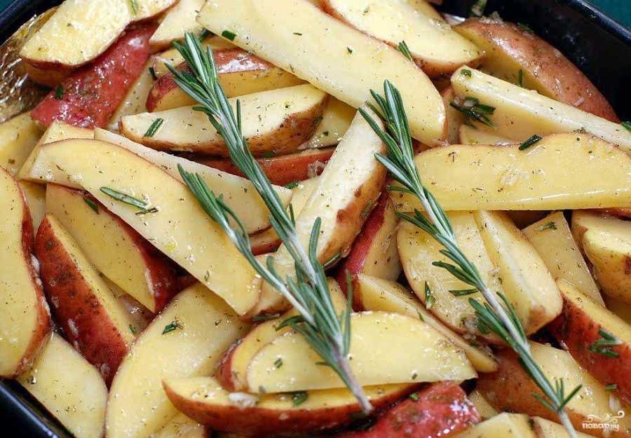 Картофель с розмарином — пошаговый рецепт с фото