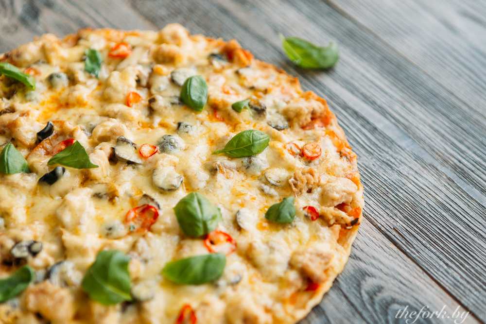 Идеальная пицца с курицей и грибами – никто не останется равнодушным