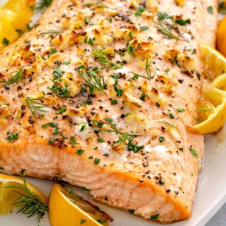 Рецепт приготовления лосося в духовке