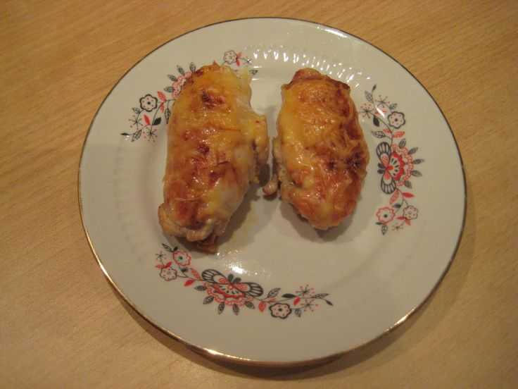 Шампиньоны фаршированные курицей и сыром в духовке рецепт с фото пошагово и видео - 1000.menu