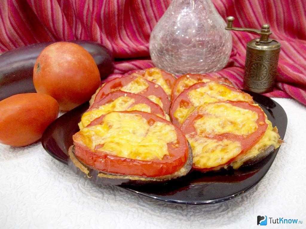 4 рецепта баклажанов с помидорами и сыром в духовке