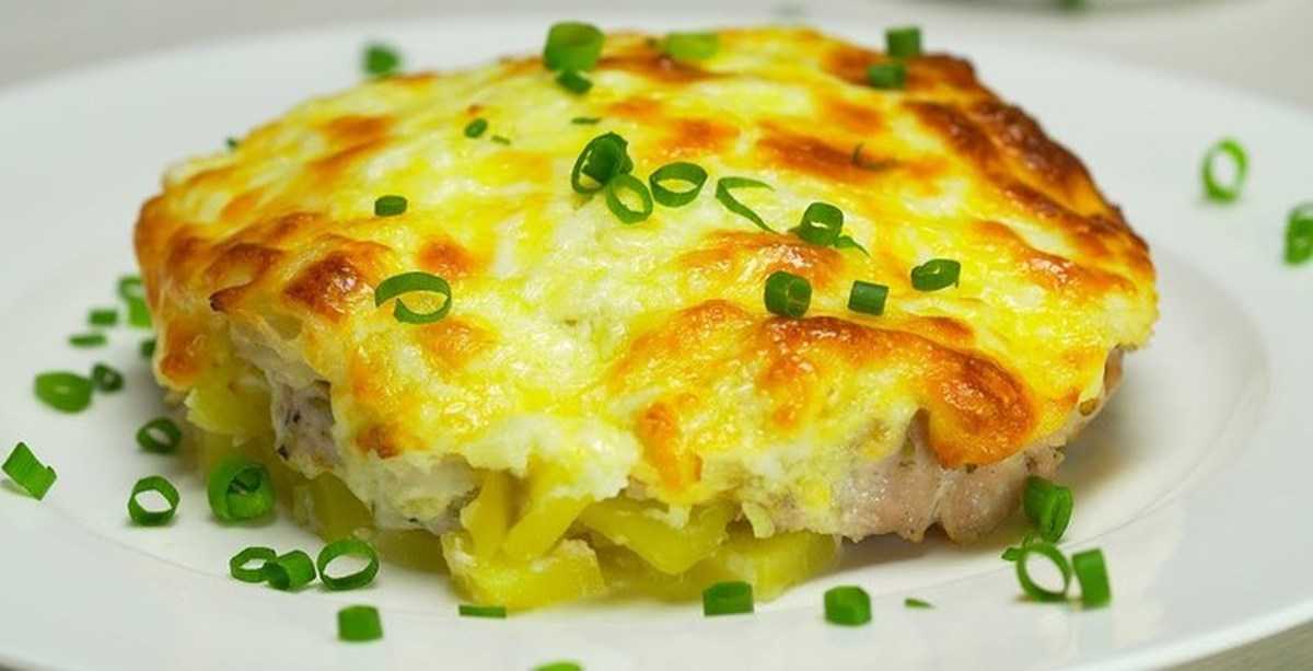 Картошка с мясом и сыром — пошаговый рецепт с фото