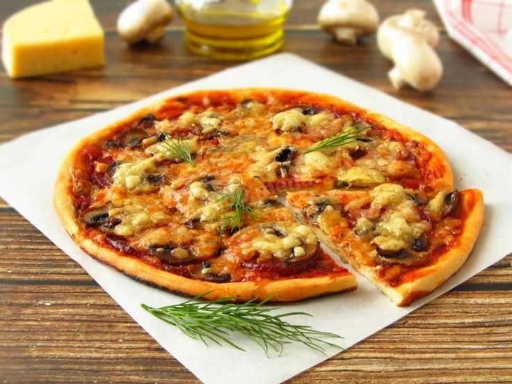 Картофельная пицца с грибами в духовке -  советы, похожие рецепты, пошаговые фото, состав, комментарии, порядок приготовления