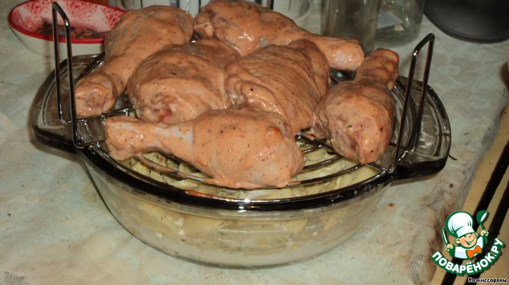 Курица гриль в микроволновке – пошаговые рецепты с фото