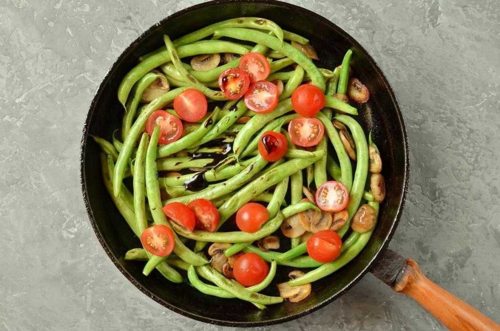 Фасоль с овощами в духовке: вегетарианский рецепт