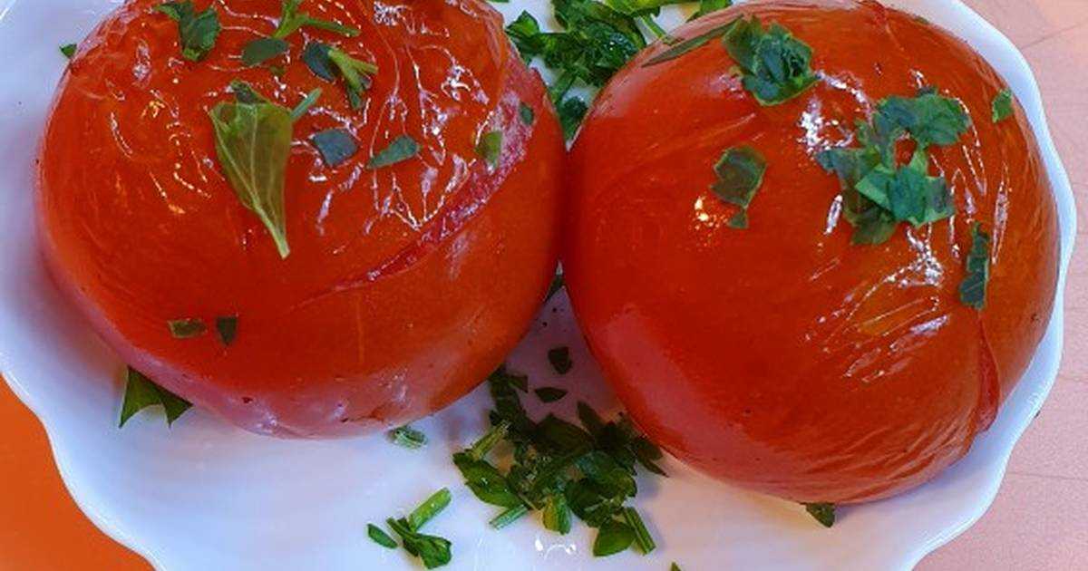 Как запечь помидоры целиком в духовке и сколько по времени