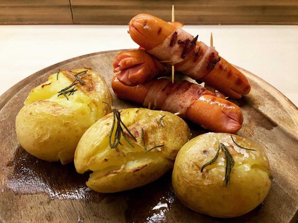Запеканка солнышки из пюре с сосисками в духовке рецепт с фото пошагово - 1000.menu