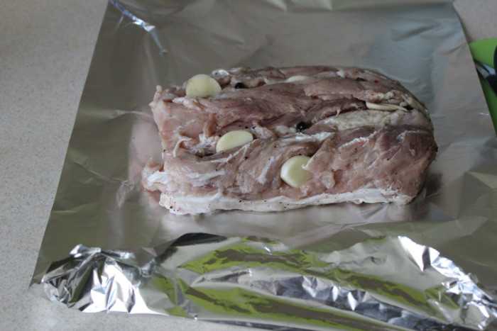 Буженина из свинины в духовке в рукаве - 9 пошаговых фото в рецепте
