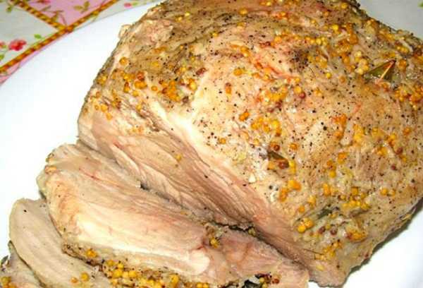 Буженина из свинины в фольге в духовке — 4 рецепта с фото