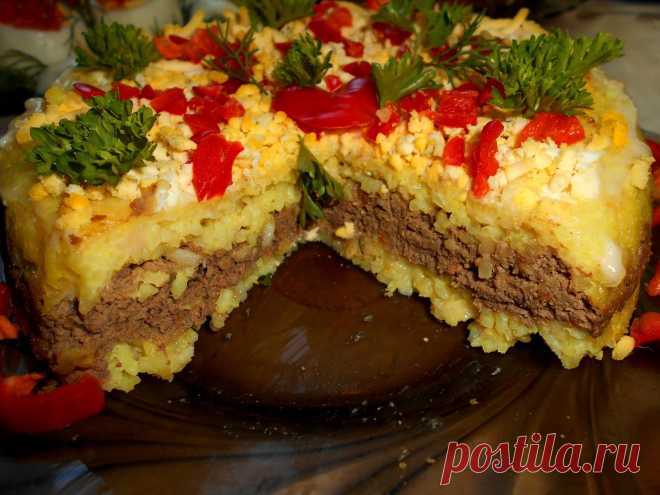 Печеночная запеканка с рисом в духовке рецепт с фото пошагово и видео – 1000.menu