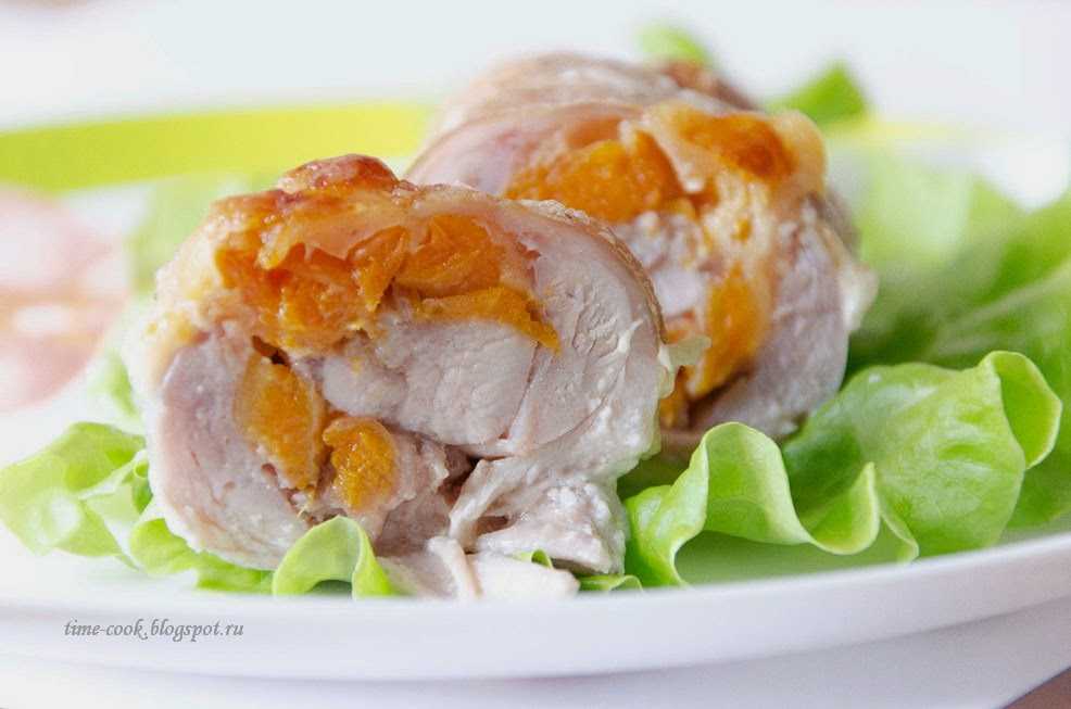 Курица запеченная с мандаринами - рецепт с пошаговыми фото | меню недели