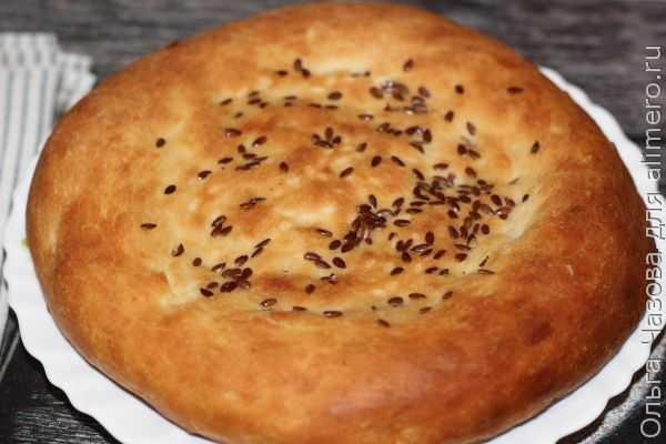 Рецепт хрустящей узбекской лепешки в духовке