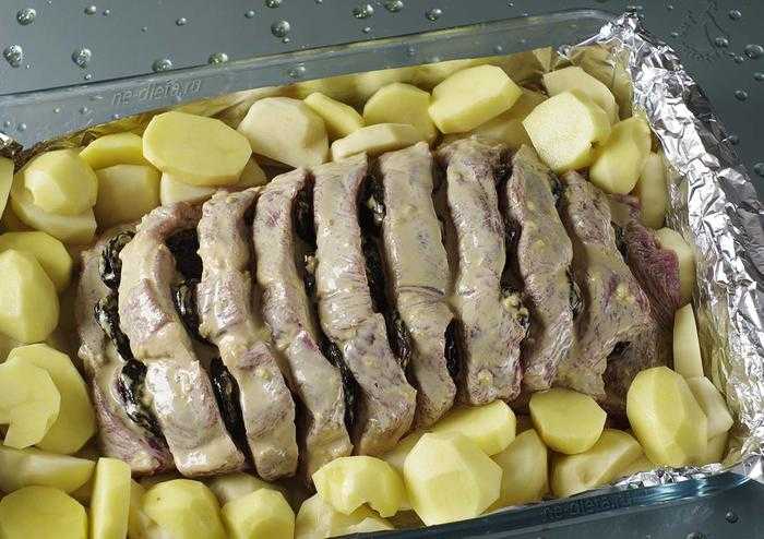 Мясо по-французски с картошкой в духовке. 10 рецептов с фото