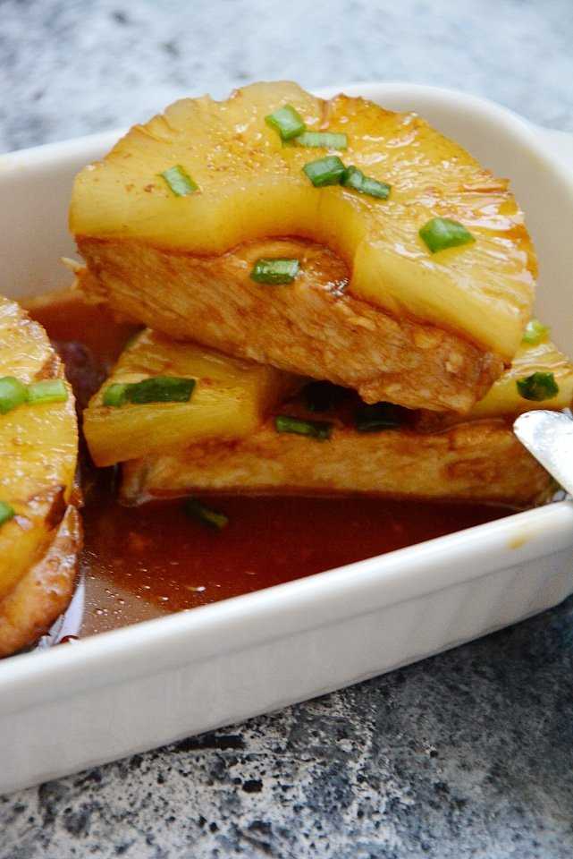 Свинина с ананасами - 241 рецепт: мясные блюда | foodini