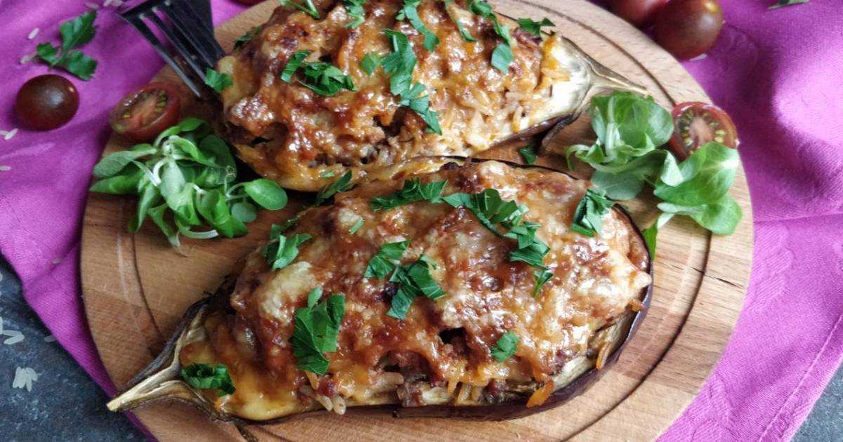 Баклажаны фаршированные грибами - 60 рецептов: основные блюда | foodini