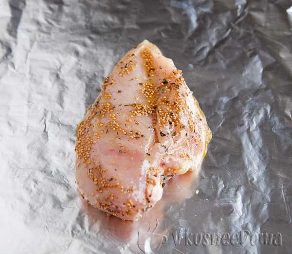Куриная грудка запеченная в фольге в духовке рецепт с фото
