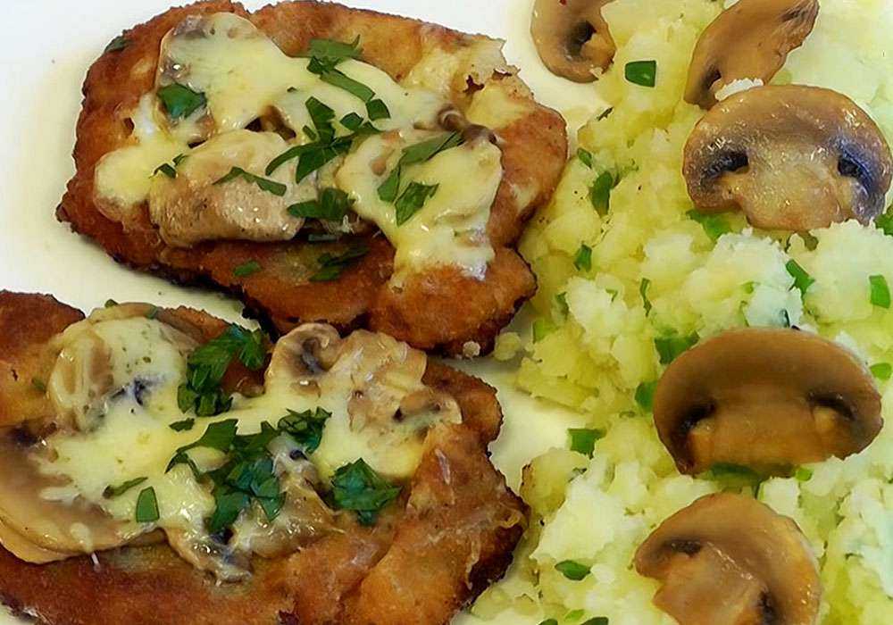 Шампиньоны с картошкой в духовке: рецепт приготовления
