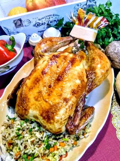 Фаршированная курица в духовке целиком. 9 простых пошаговых рецептов вкусного блюда к празднику
