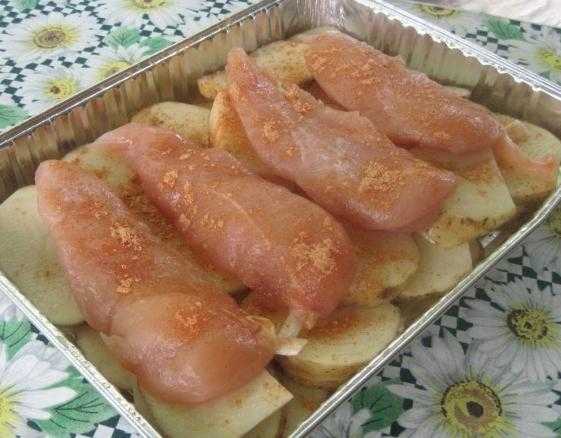Куриное филе с картошкой в духовке — самые вкусные рецепты