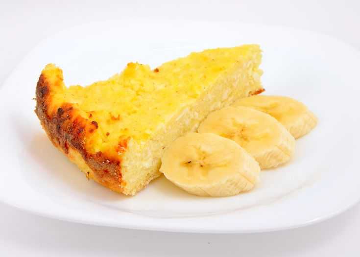 Рецепт запеканка творожная пп с бананом. калорийность, химический состав и пищевая ценность.