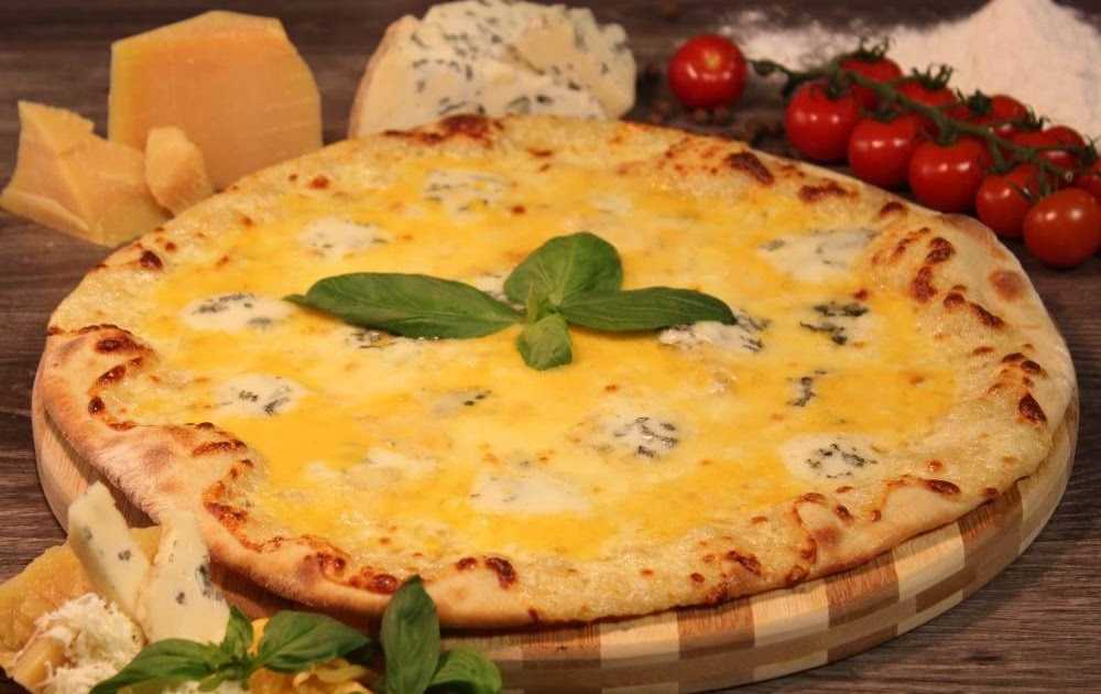 Готовим итальянскую пиццу 4 ( четыре) сыра в духовке: поиск по ингредиентам, советы, отзывы, пошаговые фото, подсчет калорий, удобная печать, изменение порций, похожие рецепты