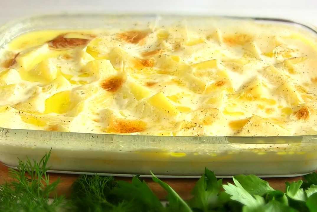 Картошка в молоке — пошаговый рецепт с фото