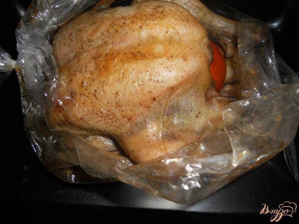 Курица в рукаве в духовке – 5 рецептов