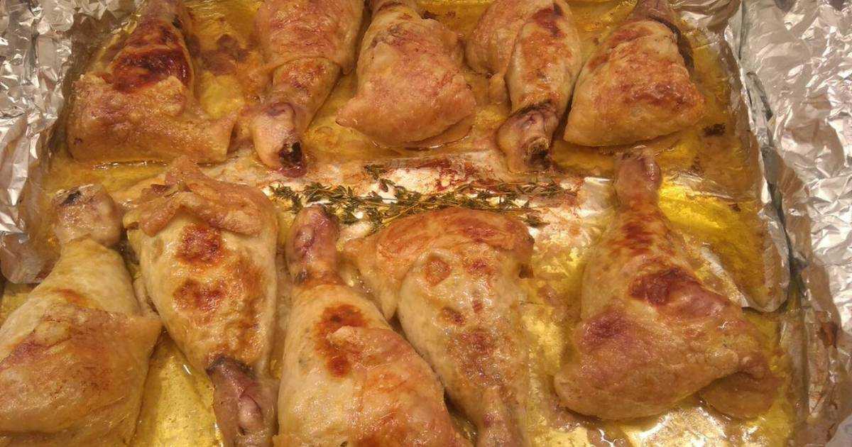 Как приготовить фаршированные куриные окорочка по рецепту с фото