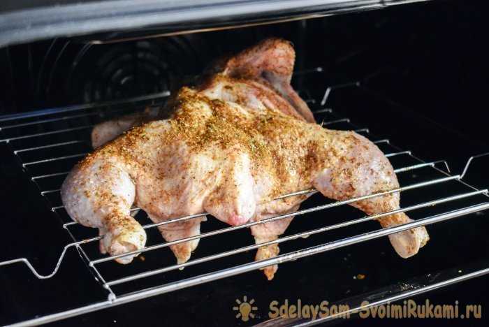 Курица-гриль в духовке на вертеле – рецепты маринада и запекания в газовой и электрической печи