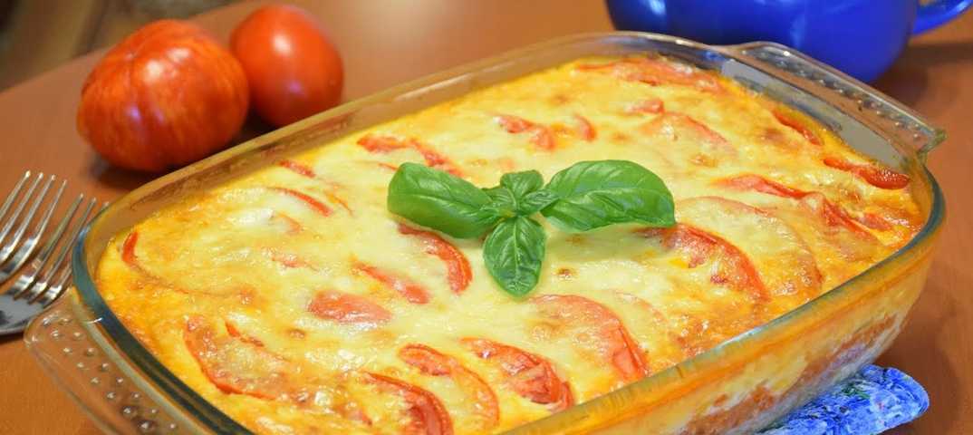 Запеканка из кабачков с сыром и помидорами в духовке пошаговый рецепт с фото