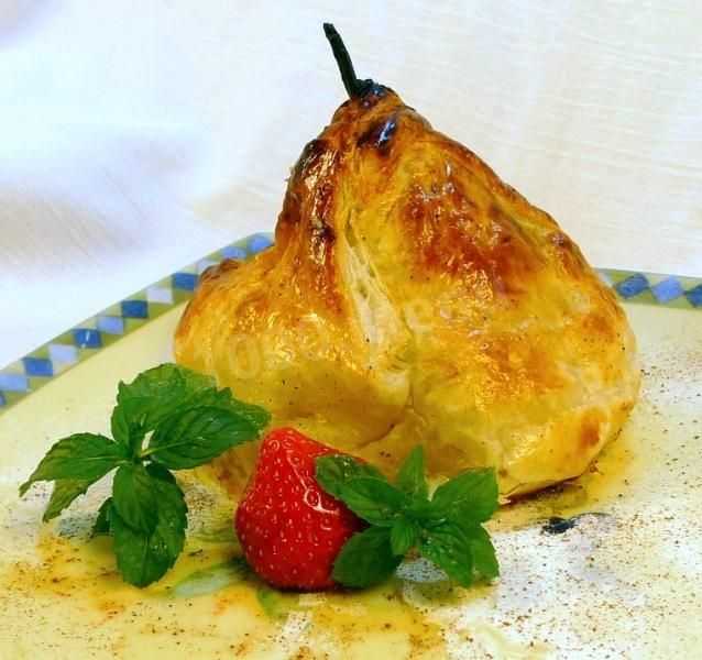 Слоеный пирог с грушами - пошаговый рецепт с фото |  выпечка