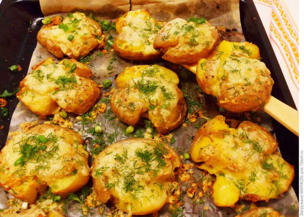 Картошка, запеченная в духовке – 10 пошаговых рецептов приготовления
