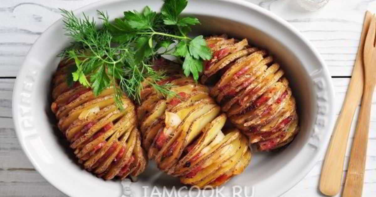 Рецепты картофель в беконе