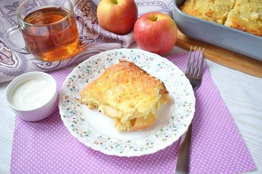 Рецепты рисовая запеканка с яблоками