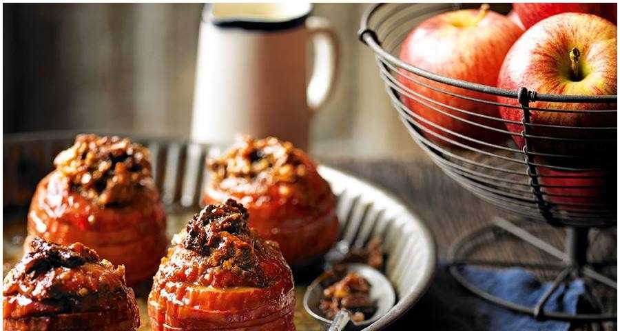 Запеченные яблоки в карамели рецепт с фото - 1000.menu
