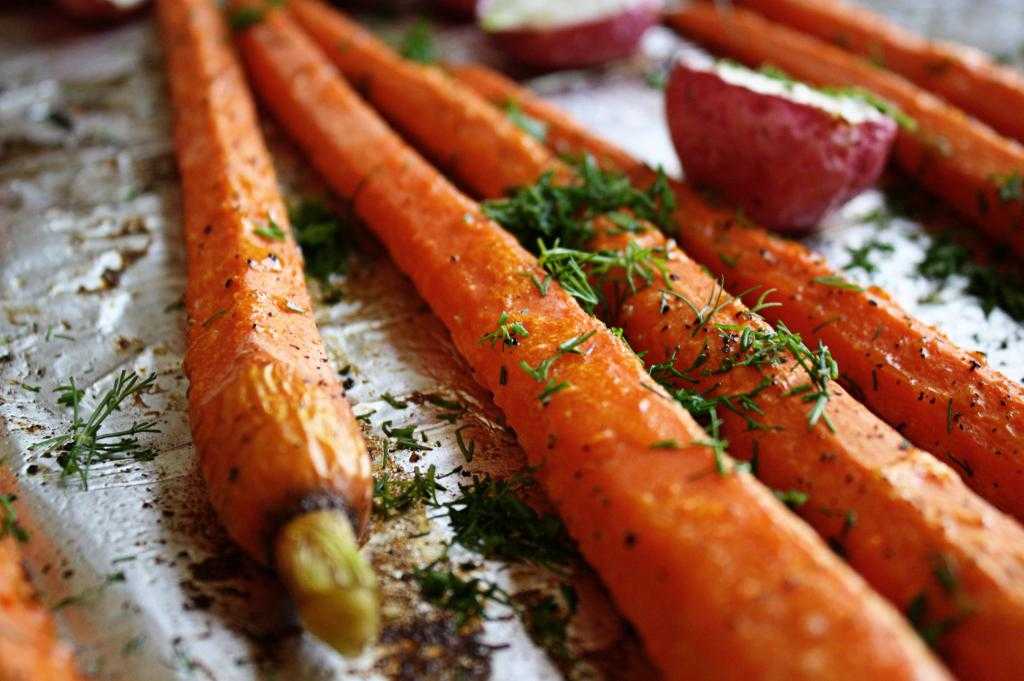 ᐉ как запечь морковь в духовке