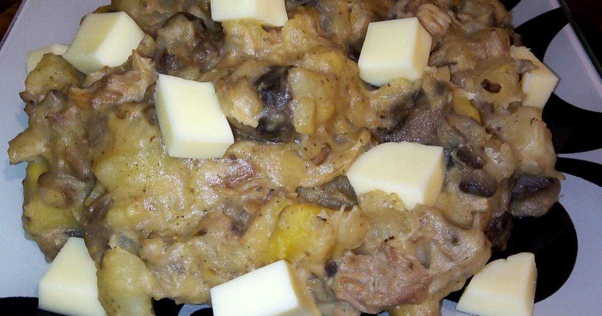 Маслята в духовке: запеченные грибы с картошкой в сметане и другие пошаговые рецепты